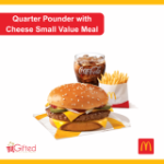 McDonald's Quarter Pounder with Cheese Small Value Meal